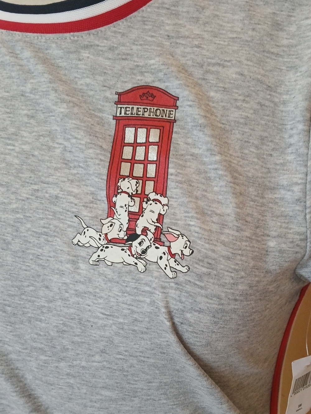 Grey Disney 101 Dalmatians Crewneck Pet-Themed T-Shirt Dress - Picture 3 of 6